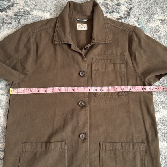 Marine Layer Button Down Shacket - Picture 4 of 7